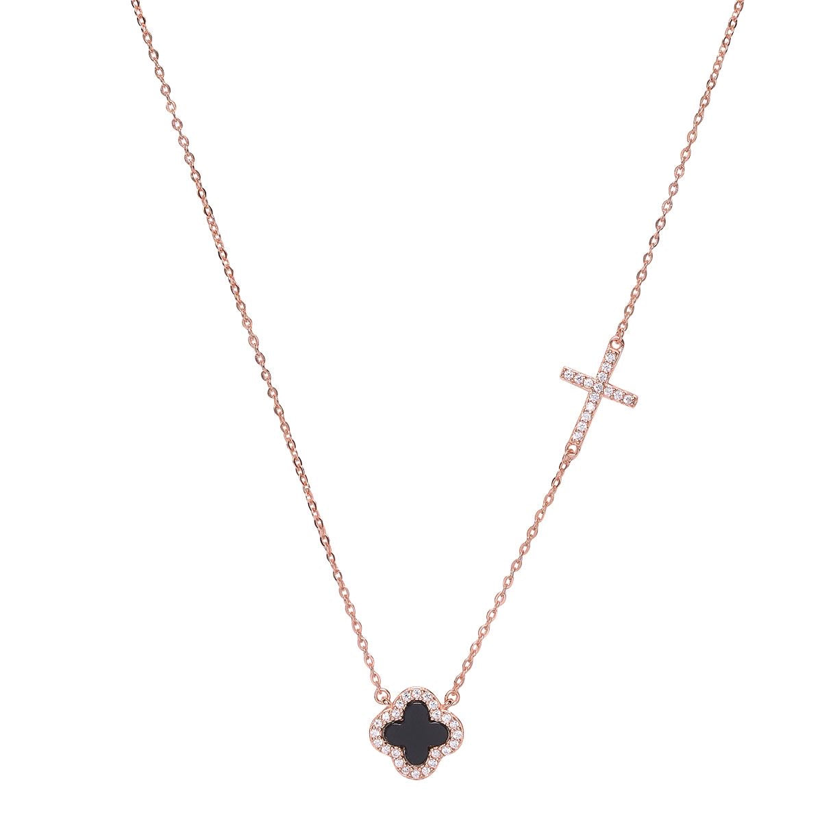 Van cleef clearance cross necklace