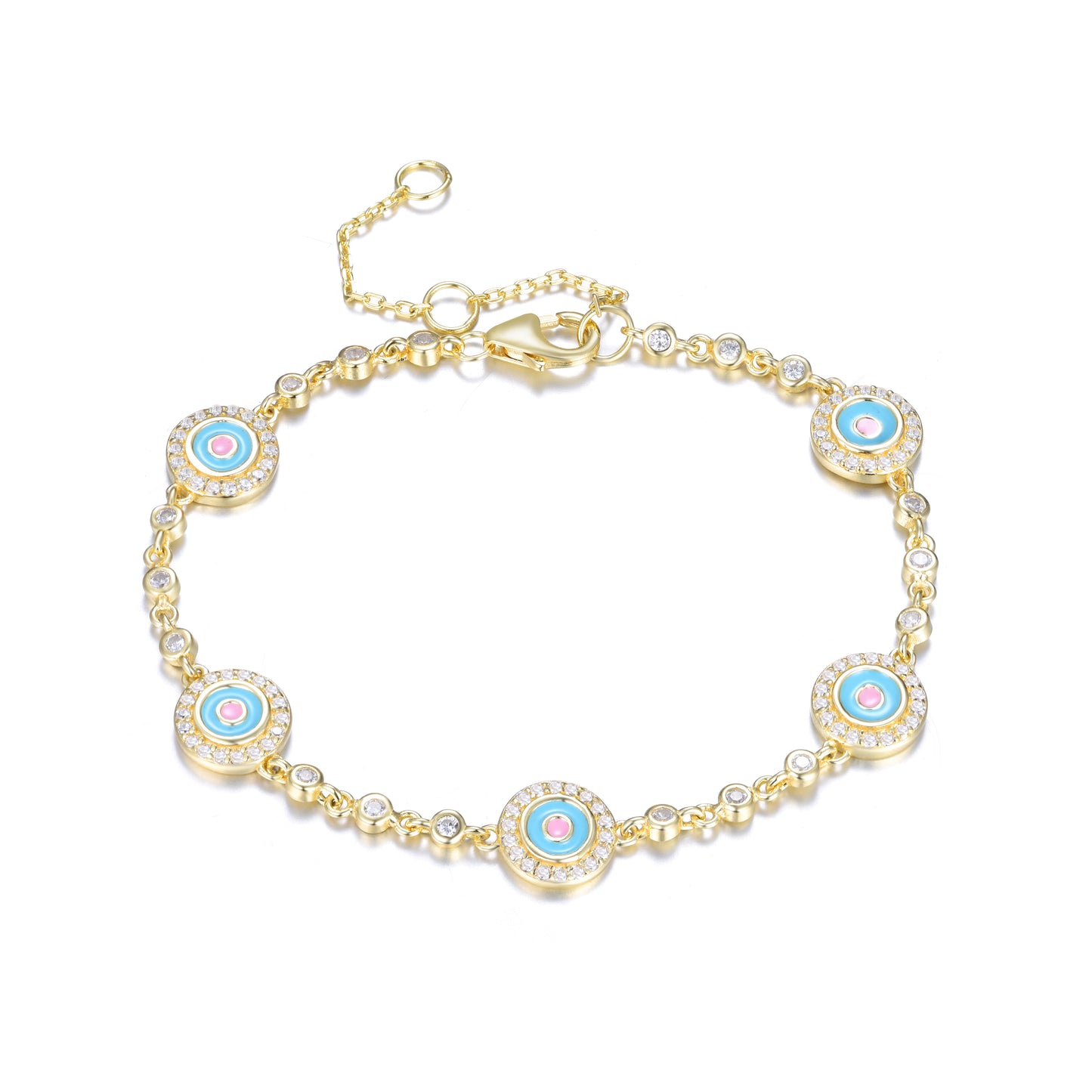 SUSANA EVIL EYE GOLD BRACELET