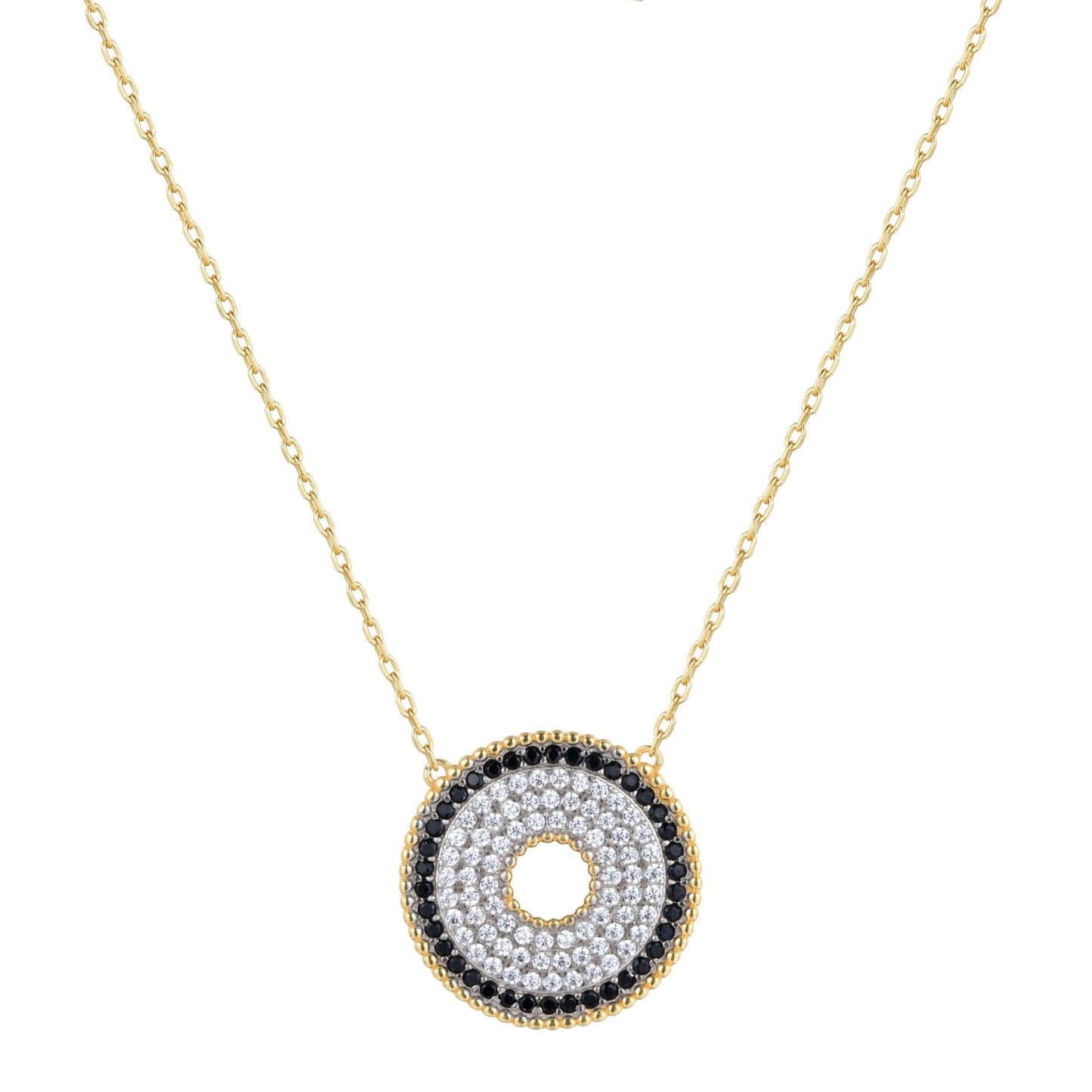 DANA ROUND GOLD NECKLACE